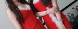 丝绮传媒-双人圣诞姐妹花丝足裸足脚对脚【图包+视频】（豪华版）[225+2V-12.3G]